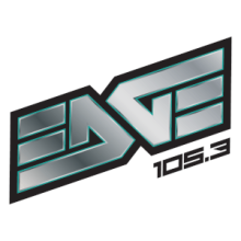 Logo of The Edge 105 FM Radio